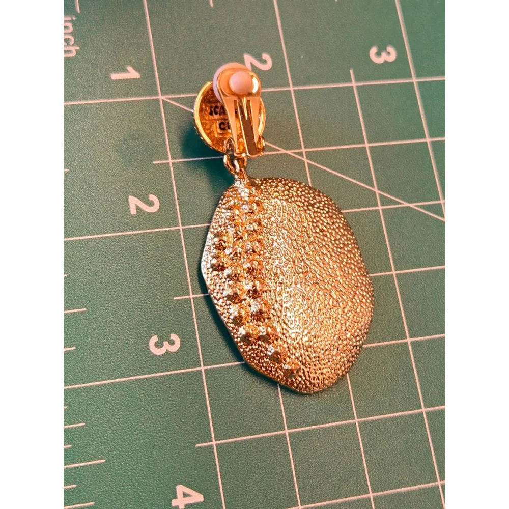 Women's Scaasi Gold Earrings, One Size